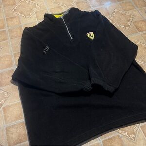 Vintage 1998 Ferrari F1 Racing Quarter-Zip Fleece - XXL